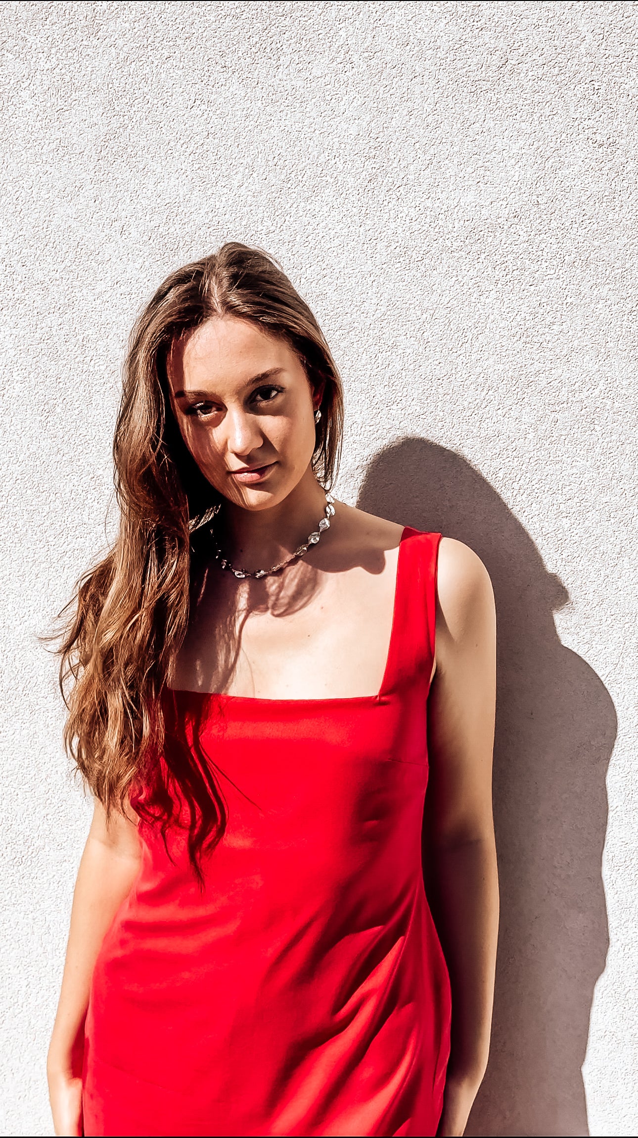 Abito a tubino in Tencel™ Lyocell con spacco posteriore